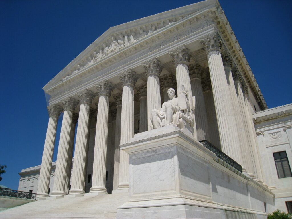 Facade of the United States Supreme Court