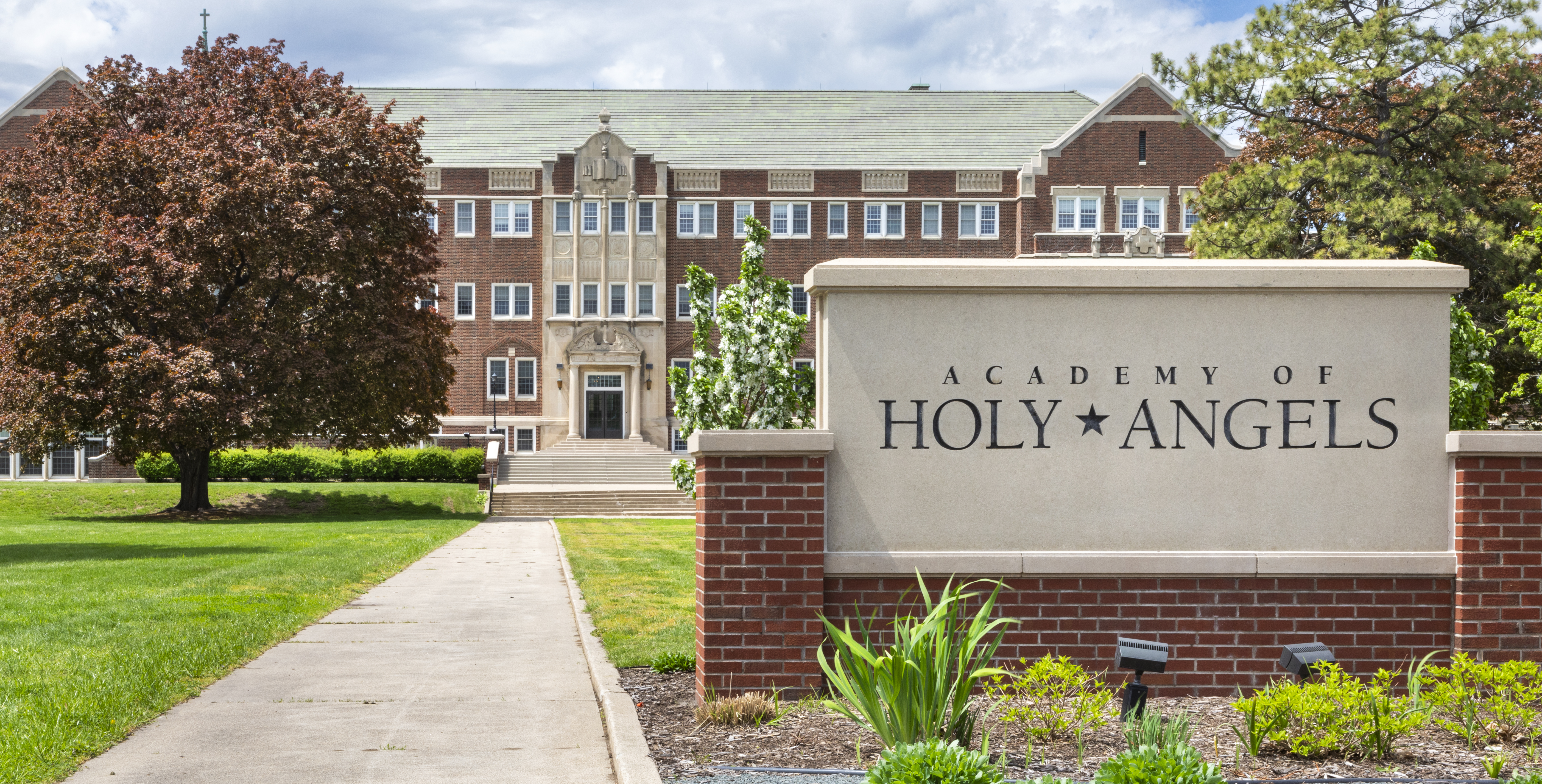 Exterior of the Academy of Holy Angels
